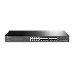 TP Link SG2428P, JetStream 28-Port Gigabit Smart Switch with 24-Port PoE+
