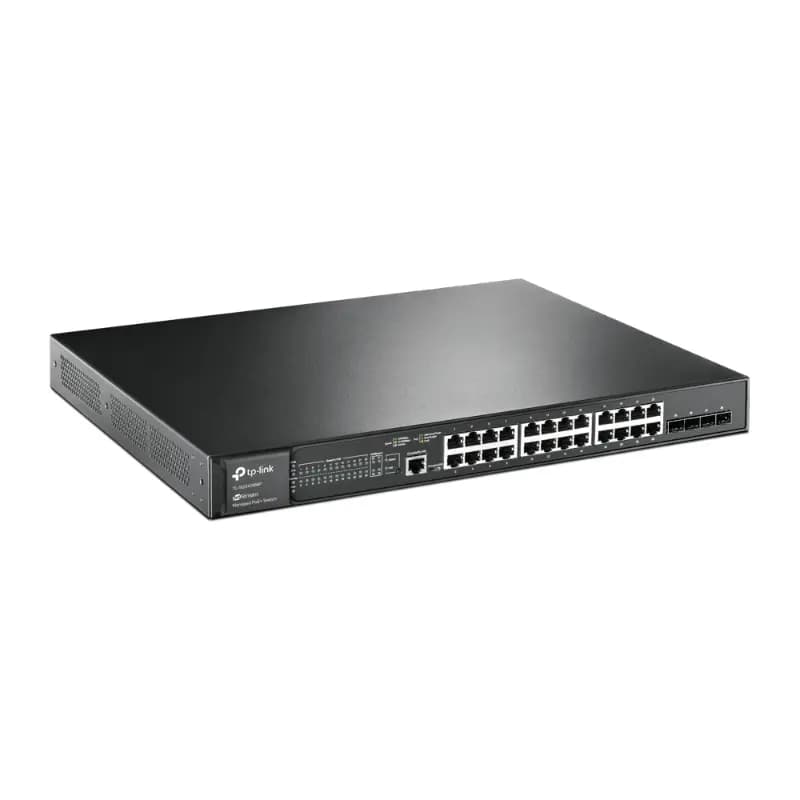 TP Link SG3428MP, JetStream 28-Port Gigabit L2 Managed Switch with 24-Port PoE+