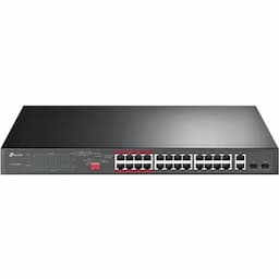 TP Link SL1226P, 24-Port 10/100Mbps + 2-Port Gigabit Unmanaged PoE+ Switch