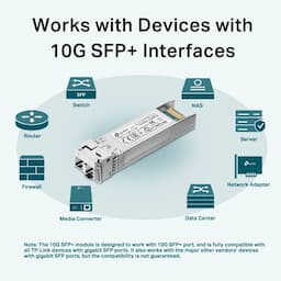 TP Link TL-SM5110-SR, 10GBase-SR SFP+ LC Transceiver