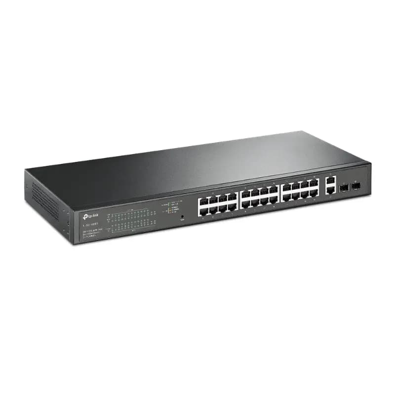 TP Link TL-SG1428PE, 28-Port Gigabit Easy Smart Switch with 24-Port PoE+