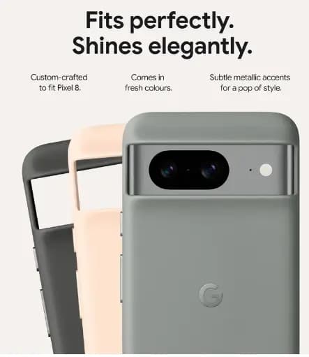 Google GA04981, Rose, Pixel 8 Case