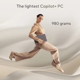 ASUS Zenbook A14, UX3407RA-QD061WS, 35.56 cms (14) WUXGA Display, Snapdragon X Elite X1E 78 100 16GB RAM, 512GB Storage, Qualcomm Adreno GPU, Windows 11 Home/Office Home 2024 + M365 Basic (1 Year Validity), AI Powered Laptop