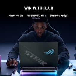 ASUS ROG Strix SCAR 16, G635LW-RW157WS, 40.64 cms (16) 2.5K Display, Intel Core Ultra 9 275HX, RTX 5080 GPU, 32GB RAM, 2TB Storage, Windows 11 Home, Office Home 2024 + M365 Basic (1 Year Validity) Gaming Laptop