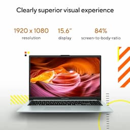 ASUS Vivobook Go 15 E1504FA-BQ2323WS, 39.62 cms (15.6) FHD, AMD Ryzen 3 7320U, 8GB RAM, 512GB Storage, AMD Radeon Graphics, Windows 11 Home, Office Home 2024 + M365 Basic (1 Year Validity), Student Laptop