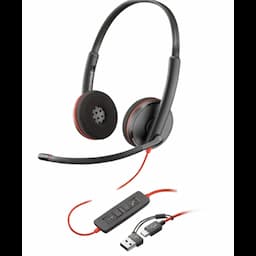 Poly 8X228AA, Blackwire 3220 Stereo USB-C Wired Headset