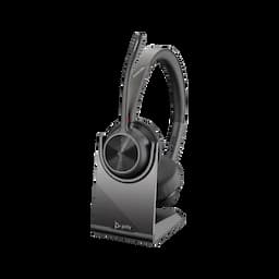 Poly 77Z32AA, Voyager 4320-M Wireless Headset with BT700 Adapter and Charging Stand