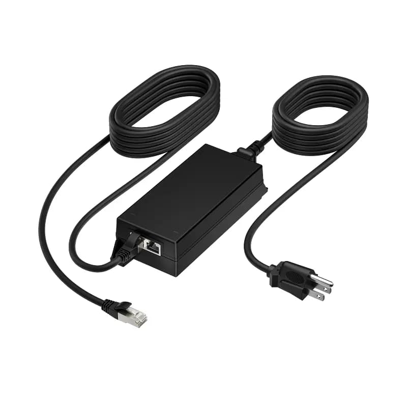 Poly B5NH6AA B5NH6AA PoE++ 65W 2.5G Adapter with 3.66m CAT6A Cable and Power Cord