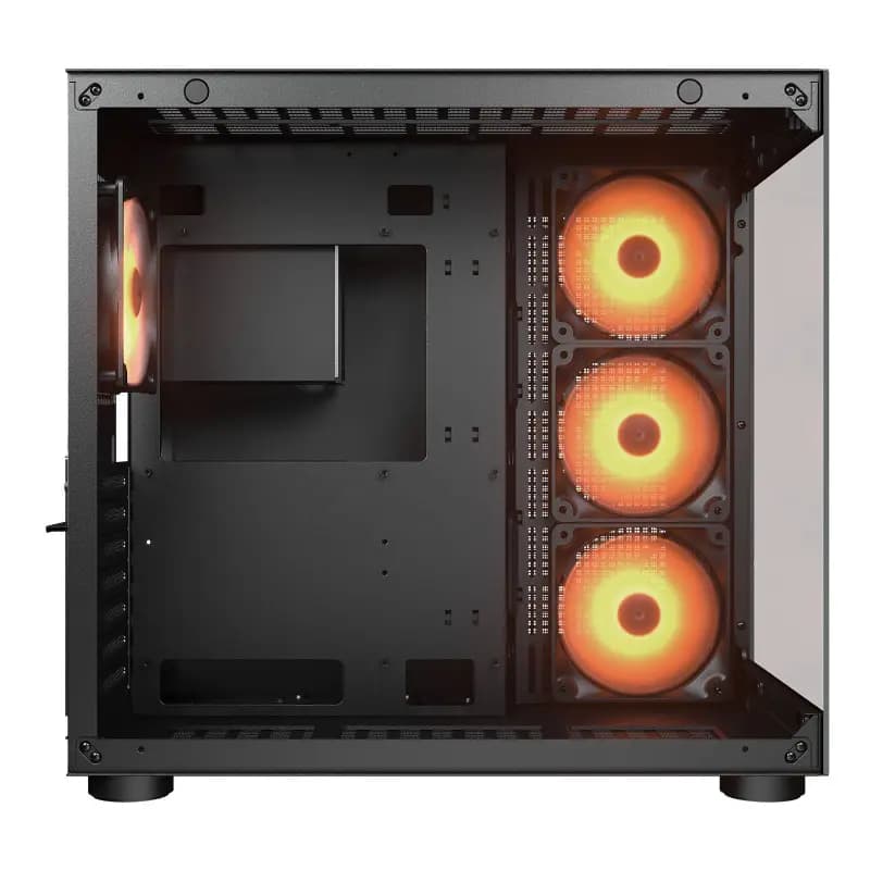 Cougar 385KA10.0001, FV150 RGB Black, ARGB Gaming PC Case