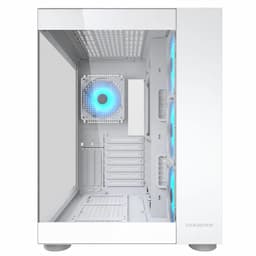 Cougar 385KA10.0002, FV150 RGB White, ARGB Gaming PC Case