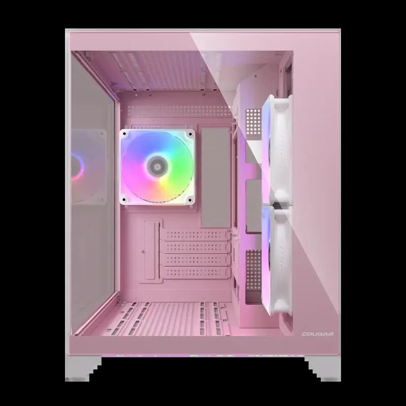 COUGAR GAMING, 382QA60.0004, FV150 Mini RGB, Mid-Tower Mini Case (Pink)