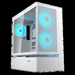 COUGAR 382DA40.0006, CFV235 Mesh, Mid-Tower Gaming Case (White)