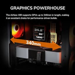 Cougar 385VA40.0001, AIRFACE 180, Gaming PC Case