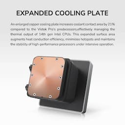 COUGAR 3MPVP360.0002, Poseidon Vistek Pro ARGB 360, White