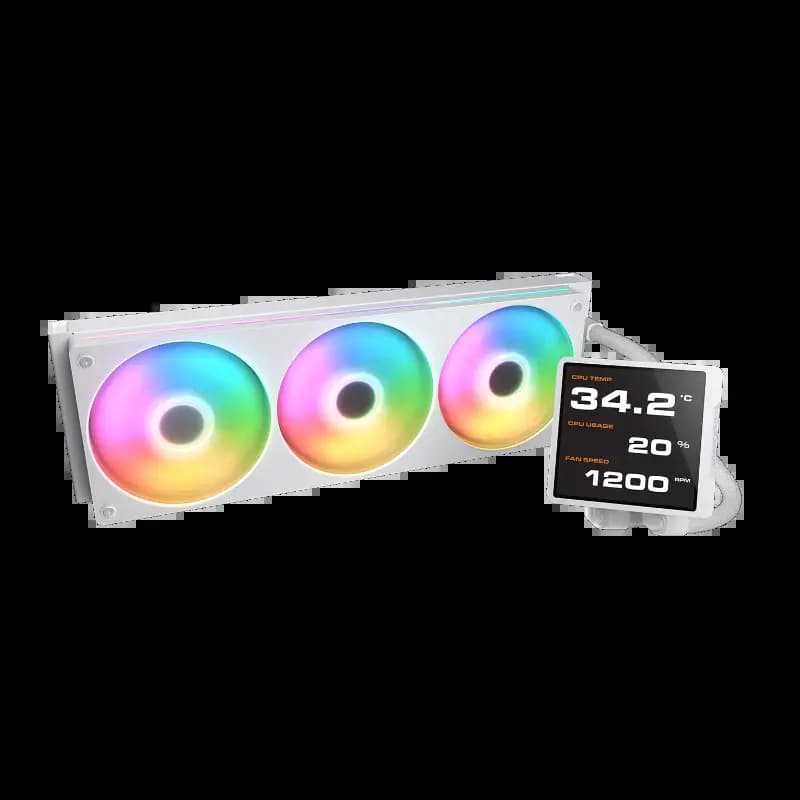 COUGAR GAMING, 3MPVP240.0002, Poseidon Vistek Pro ARGB 240 mm, White