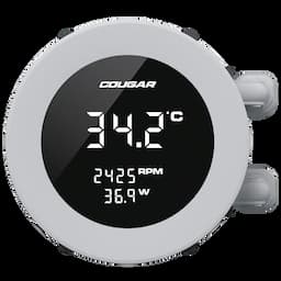 COUGAR 3MPVA360.0002, Poseidon Vistek ARGB 360,White