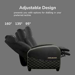 COUGAR 3MRAEGLB.0001, Ranger Elite Gaming Sofa , Black