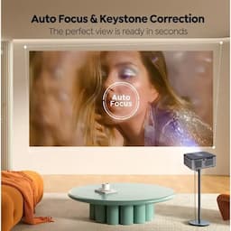 Egate EO9025 O9 Pro Zen Android, Full HD 1080p Native, 690 ANSI, Android, 2GB RAM-16GB ROM, ARC HDMI, Automatic, Dolby Audio, WIF+BT, pre-loaded Netflix, Prime, Hotstar & More, Projector