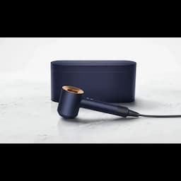 Dyson 560711-01, Supersonic Hair Dryer HD08 with 4 Heat Settings and Cool Shot, Prussian Blue/Rich Copper