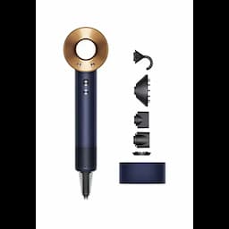 Dyson 560711-01, Supersonic Hair Dryer HD08 with 4 Heat Settings and Cool Shot, Prussian Blue/Rich Copper