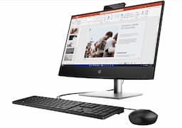 HP D2BY6AT#ACJ, Intel Core i3-14100, 8 GB RAM, 512 GB SSD, 1 Year Warranty, ProOne 440 G9 All-in-One PC