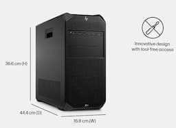 HP 8Z7X1PA, Intel Xeon W5-2455X, 32 GB RAM, 1 TB Storage, Windows 11 Pro, Z4 G5 Workstation