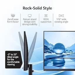 Acer UM.QE1SS.601, 23.8 Inch 16:9 1xVGA 1xHDMI Black, Monitor