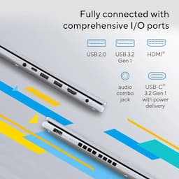 ASUS M3607KA-SH099WS, 16 Inch Display, AMD Ryzen AI 5 330, 16GB RAM, 1TB SSD, Windows 11, Silver, Laptop