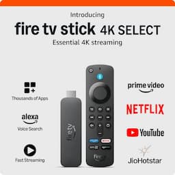 Amazon B0CN3ZGJ6H, Fire TV Stick 4K Select, WiFi 5, Alexa Voice Remote, Streaming Device