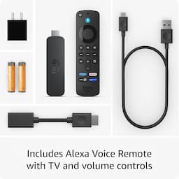 Amazon B0F7Z6SDBQ, Fire TV Stick 4K Plus, WiFi 6, Alexa Voice Remote, Streaming Device