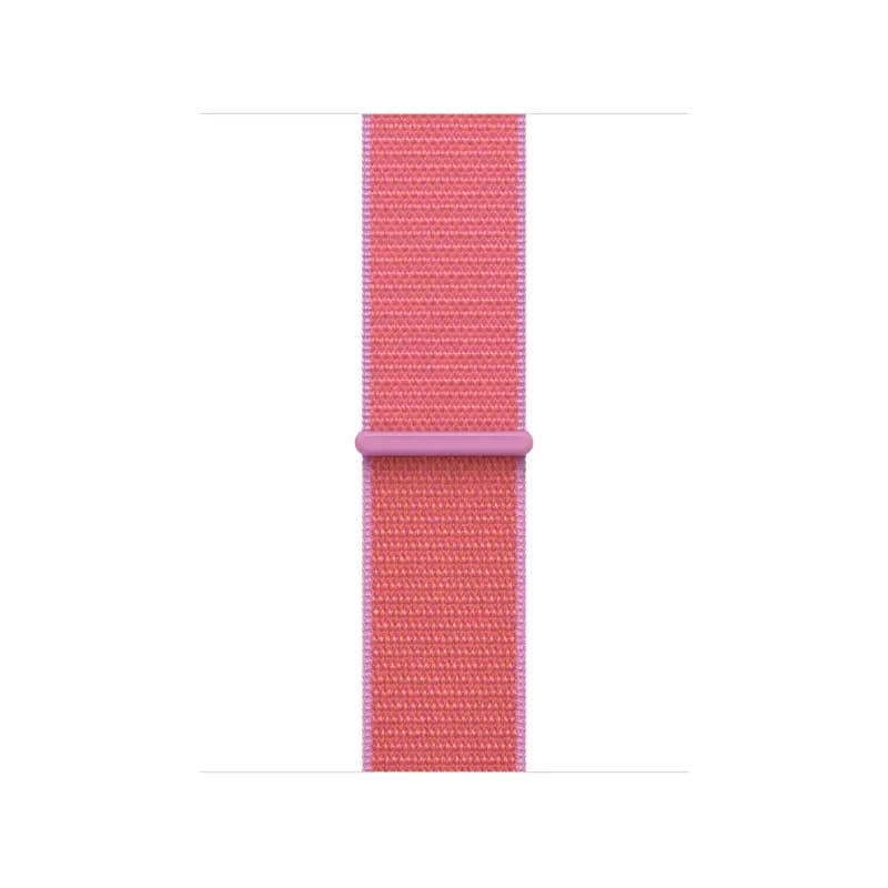 Apple MHYW4ZM/A, 46mm Bright Guava Solo Loop Watch Strap