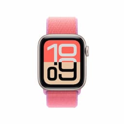 Apple MHYW4ZM/A, 46mm Bright Guava Solo Loop Watch Strap