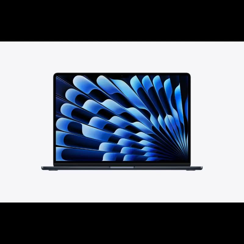 Apple MDVH4HN/A MacBook Air 15" M5, Apple M5 chip, 10-core CPU, 10‑core GPU, 16GBMemory, 512GB Storage, 15.3 Inch Display, Midnight