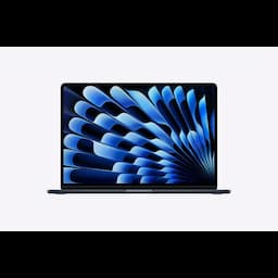 Apple MDVH4HN/A MacBook Air 15" M5, Apple M5 chip, 10-core CPU, 10‑core GPU, 16GBMemory, 512GB Storage, 15.3 Inch Display, Midnight