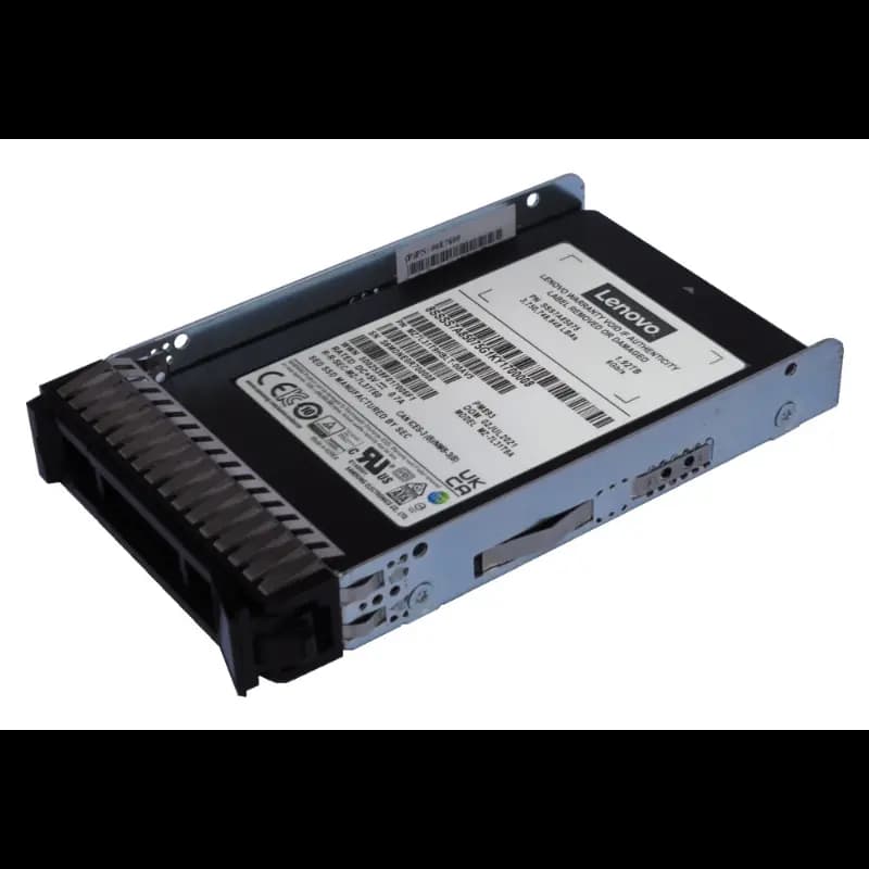Lenovo 4XB7A90874, ThinkSystem 960GB, 2.5 Inch, Read Intensive, SATA 6Gb/s, V2 Hot-Swap SSD