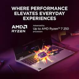 Lenovo 83JG008MIN LOQ Ryzen 7-250, 24 GB RAM, 1 TB Storage, 15.6 Inch, 8GB Dedicated Graphics, Windows 11, Laptop