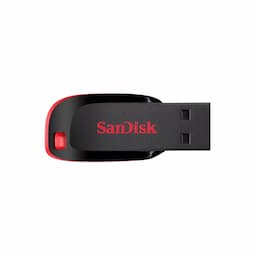 SanDisk SDCZ50-064G-I35 Cruzer Blade USB 2.0-FD-CZ50 Flash Drive - 64GB (Red)