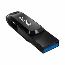 SanDisk SDDDC3-064G-I46PD Ultra Dual Drive Go USB Type - C Flash Drive - 64GB (Black)