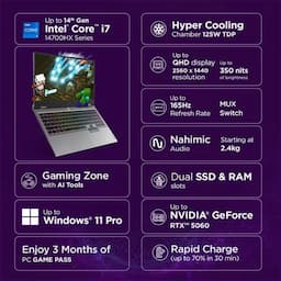 Lenovo 83JE00U4IN LOQ 15 15.6" Intel Core i7 13th Gen 16GB RAM 1TB SSD NVIDIA 8GB Laptop