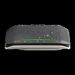 HP Poly 772C3AA, Sync 10, USB-A, USB-C, Smart Speakerphone, Portable Conference Speaker with Microphone