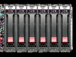 HPE R3U73A MSA 96TB SAS 12G Midline 7.2K LFF (3.5in) M2 1-Year Warranty 6‑pack HDD Bundle