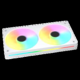 COUGAR GAMING 3MUN24RA1.0002, UNITY 240-RW ARGB White, 240mm PWM, 700–1600 RPM, 49 CFM, Case Fan