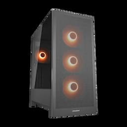 COUGAR GAMING 382PC80.0001, MX230 RGB, Mid Tower ATX, 400mm GPU, 10 Fan Support, Computer Case