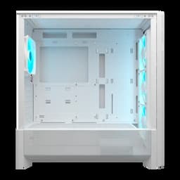 COUGAR GAMING 382PC80.0002, MX230 RGB White, Mid Tower ATX, 400mm GPU, 10 Fan Support, Computer Case