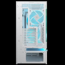 COUGAR GAMING 382DA40.0008, CFV235 Mesh Vision-White, Mid Tower ATX, 9.16” LCD, 400mm GPU, 9 Fan Support, Computer Case