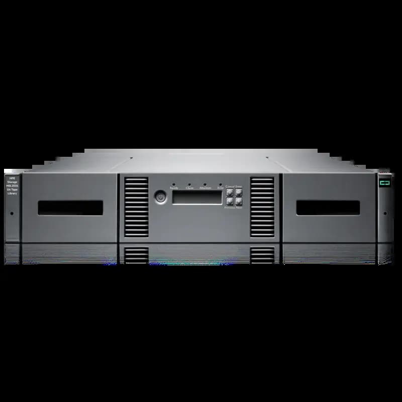 HPE AK379A StoreEver MSL2024 0‑drive Tape Library
