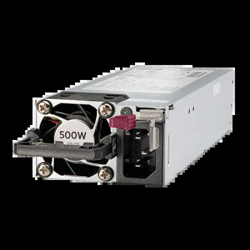 HPE 865408-B21, 500W Flex Slot Platinum Hot Plug Left-Hand Power Supply Kit Server PSU