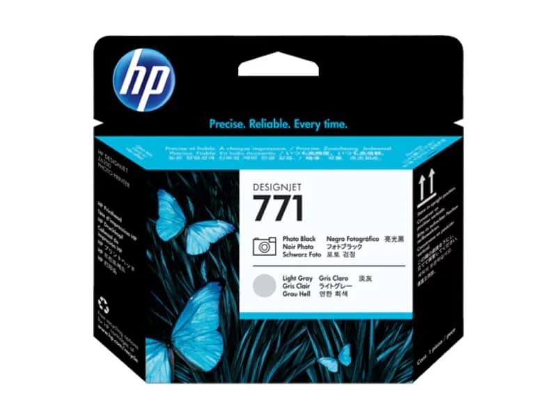 HP CE020A, 771 Photo Black/Light Gray DesignJet Photo Ink Cartridge