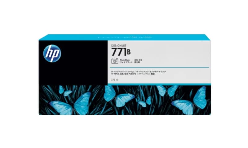 HP B6Y05A, 771B 775ml Photo Black Ink Cartridge