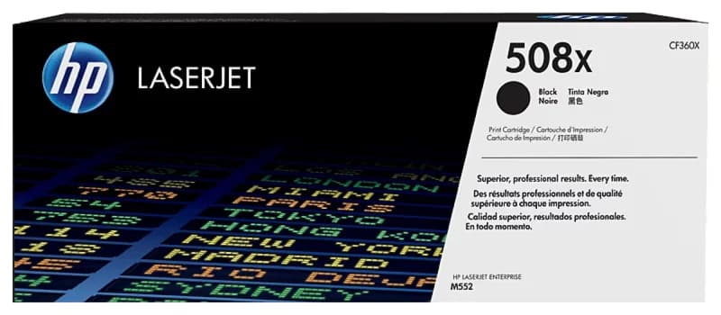 HP CF360XC, 508X Black Contract LaserJet Toner Cartridge